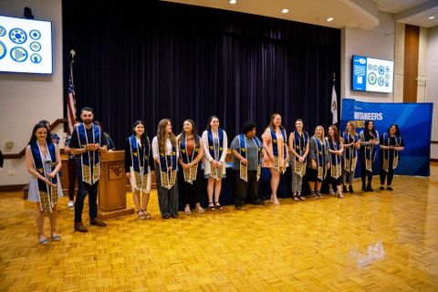 Inductees at the 2023 Project 168 induction ceremony