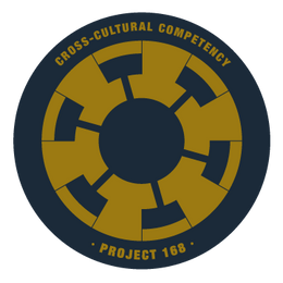 Visual representation of cross-cultural competency with Project 168. 